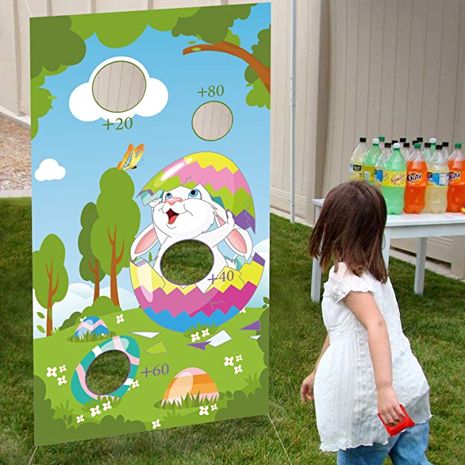 Photo 1 of 2PC LOT
Happy Easter Games for Kids with 3 Bean Bags, Rabbit Fun Indoor Outdoor Games, Kids Birthday Party School Class Activity Supplies Decorations Good Family Games and Gifts

Funny Mother's Day Card, Funny Birthday Card for Mom Dad, Funny Fathers Day 