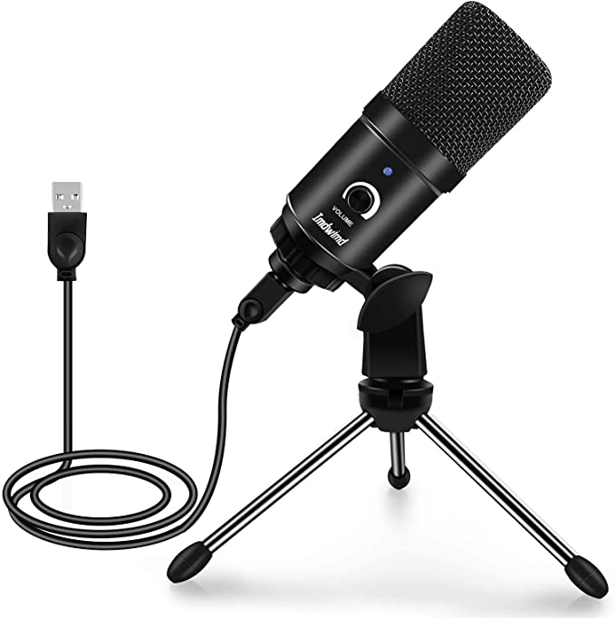 Photo 1 of Imdwimd PC Condenser USB Microphone for Computer Recording Gaming Mic Plug and Play 192kHZ/24bit with Desk Tripod for Gaming Podcasting Streaming Compatible with PC PS4 iMac Computer Laptop Desktop
FACTORY SEALED