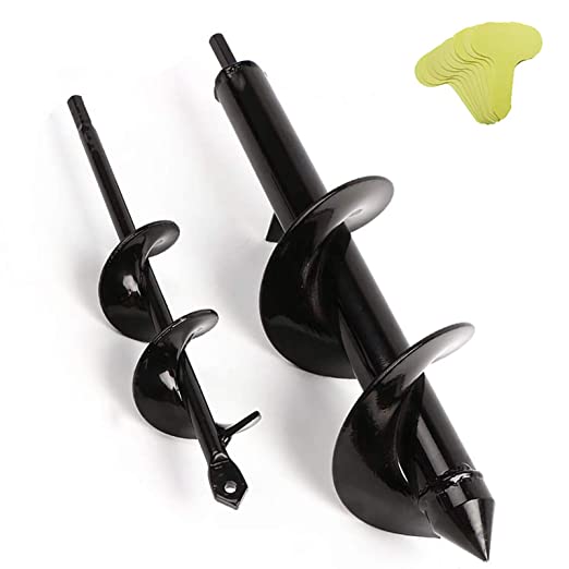 Photo 1 of Auger Drill Bit for Planting 1.6x9in & 3x12in Garden Auger Spiral Drill Bit Rapid Planter for 3/8”Hex Drive Drill - for Tulips, Iris, Bedding Plants and Digging Weeds Roots
FACTORY SEALED