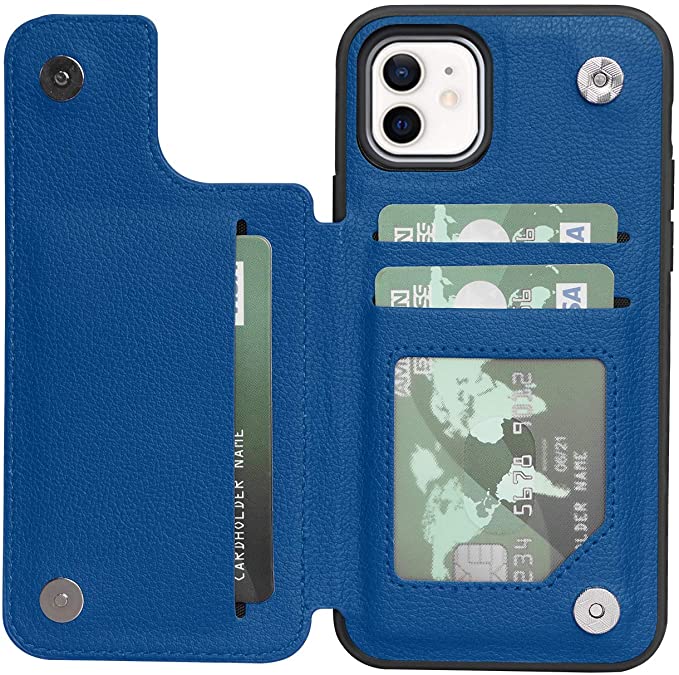 Photo 1 of 2PC LOT
Acxlife Compatible iPhone 12/iPhone 12 Pro Protective Case with Wallet Card Holder and Slim Leather Cover for iPhone 12 6.1inch (Blue)

Acxlife Compatible iPhone 12/iPhone 12 Pro Protective Case with Wallet Card Holder and Slim Leather Cover for i