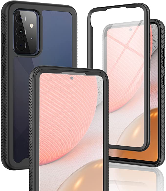 Photo 1 of 2PC LOT
JXVM for Samsung Galaxy A72 Case Built-in Screen Protector, Dual Layers Armor Full Body Protection, Clear Back Cover & Stripe Non-Slip Bumper, Heavy Duty Protective Cell Phone Case (Black)

VENTION Cat6 Ethernet Cable 3FT,Internet Cable (Cat6 Cabl