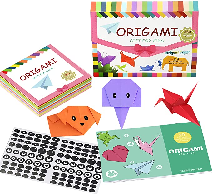 Photo 1 of 3PC LOT
Origami Kit - 360 Origami Sheets 6 x 6 Inch Square with 12 Vivid Colors,Same Color on Both Sides,29 Origami Projects Instruction Book, 2 Sheets Stickers for Kids' Creative Origami Craft, 2 COUNT

St. Patricks Day Dog Bandana Large Triangle Bibs Sc