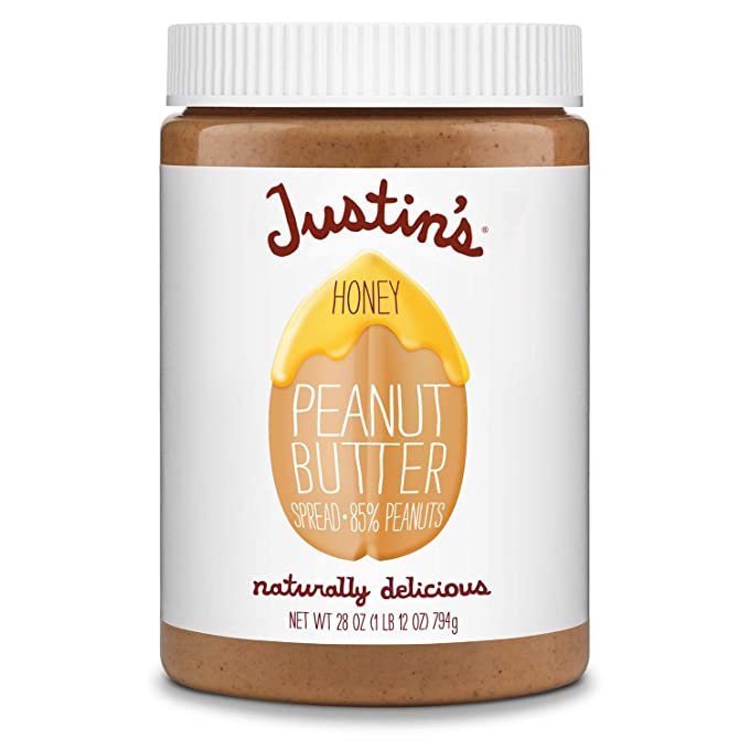 Photo 1 of 2PC LOT
Justin's Nut Butter Honey Peanut Butter, 28 Ounce (Pack of 1), 2 COUNT
EXP 10/13/2021