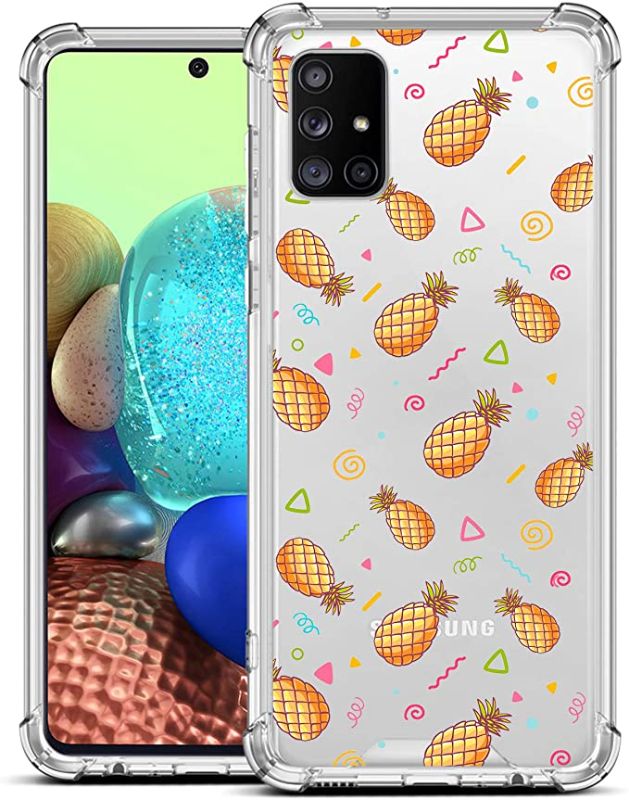 Photo 1 of 2PC LOT
ZIYE Compatible with Samsung Galaxy A71 5g Case Clear,Shockproof Phone Clear Case Cute for Samsung Galaxy A71 5g Case Pineapple

AIGOMARA Samsung Galaxy S21 Plus Case Clear Glitter Bling Invisible Kickstand Shock Absorption Soft TPU Bumper Design 