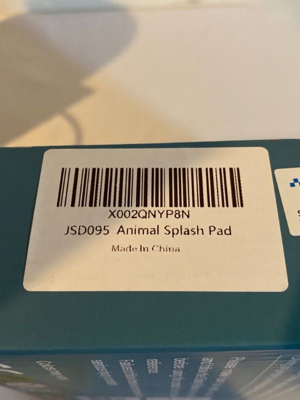Photo 1 of Kidcia Splash Pad, 68” Sprinkler for Kids & Toddlers, Kids Sprinkler Pool for Outdoor Summer Game & Party, Wading Pool for Learning-A-Z Alphabet & Animals Educational Design
FACTORY SEALED