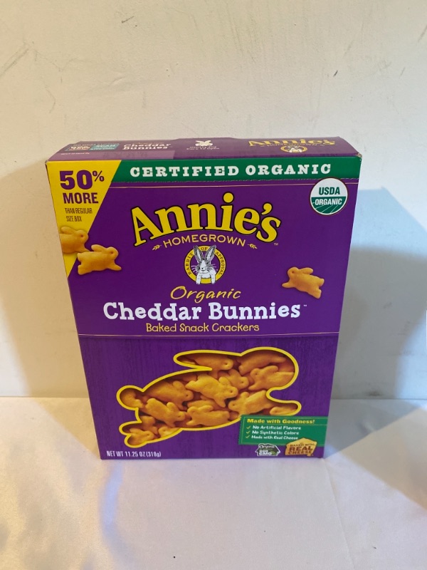 Photo 1 of 4PC LOT
365 by WFM, Walnuts Chopped, 8 Ounce, 3 COUNT
EXP 09/21/2021

Annie's Organic Cheddar Bunnies Baked Snack Crackers, 11.25 oz, EXP 10/16/2021