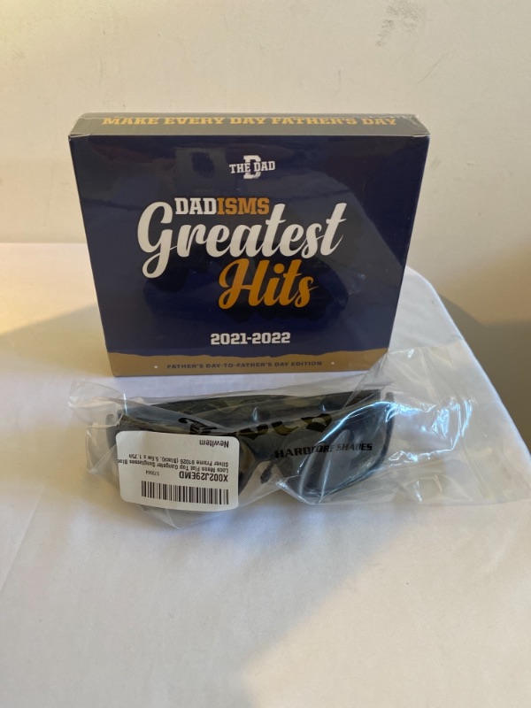 Photo 3 of 2PC LOT
Locs Mens Flat Top Gangster Sunglasses Black Silver Frame 91026 (Black), 5.5w x 1.75h

Dad-ISMS 2022 Day-to-Day Calendar | Daily Dad Joke 2022 Desk Calendar | Best Funny Gift Idea to Celebrate Dad