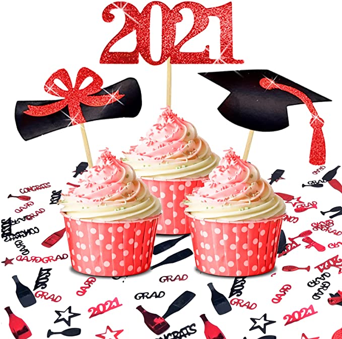 Photo 1 of 36pcs Red and Black Graduation CupCake Toppers with Graduation Table Confetti, 2021 Cake Toppers Decorations, Glitter Graduation Cupcake Toppers Cake Decorations

Ufbara Galaxy Space Cat Phone Finger Expanding Stand Holder Kickstand Hand Grip Widely Compa