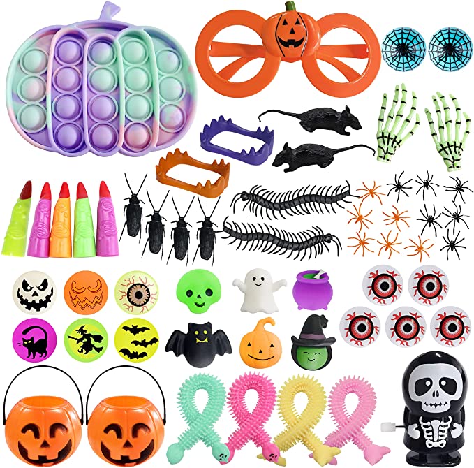 Photo 1 of 3PC LOT
57 Pack Halloween Sensory Pop Fidget Packs Simple Mini Pop Dimple Toys for Kids Adults Autism Special Stress Relief and Anti-Anxiety Toys Assortment Party Favors Halloween Goodie Bags

Adhesive Hat Hooks for Wall, Elimeta 8Pcs Self Sticky Door Mir