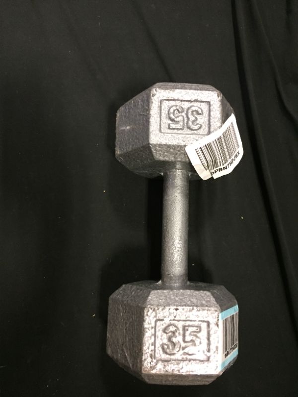 Photo 1 of 35 lb dumbbell 