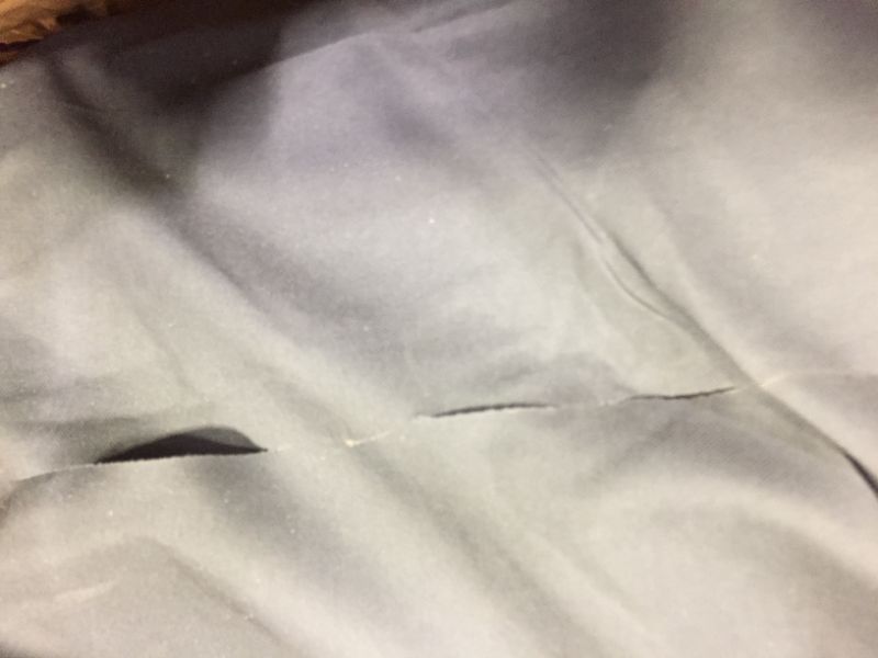 Photo 1 of kids play pen (has a minor cut) 