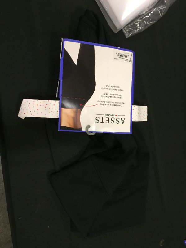 Photo 2 of Assets® by Spanx® Women's Ponte Shaping Leggings - Black Size Large