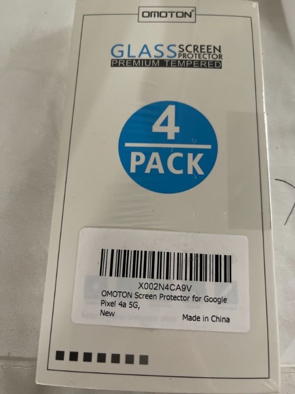 Photo 1 of SCREEN PROTECTOR 4 PACK GOOGLE PIXEL 4A 5G