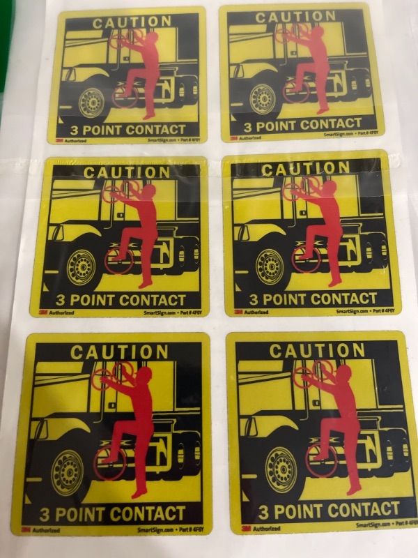 Photo 1 of 3 POINT CONTACT STICKERS 