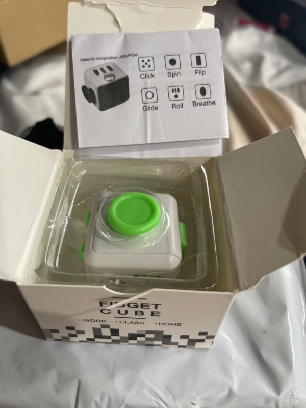 Photo 1 of FIDGET CUBE 4 PACK 