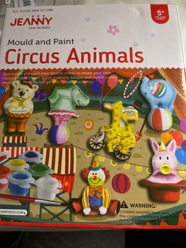 Photo 1 of MOUNT AND PAINT CIRCUS ANIMALS 