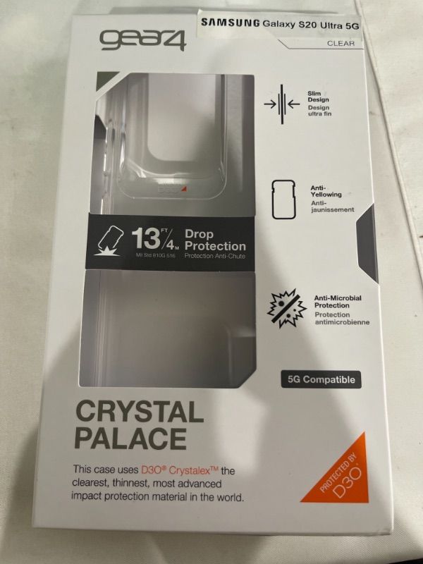 Photo 1 of GALAXY S20 ULTRA 5G CRYSTALEX CASE 