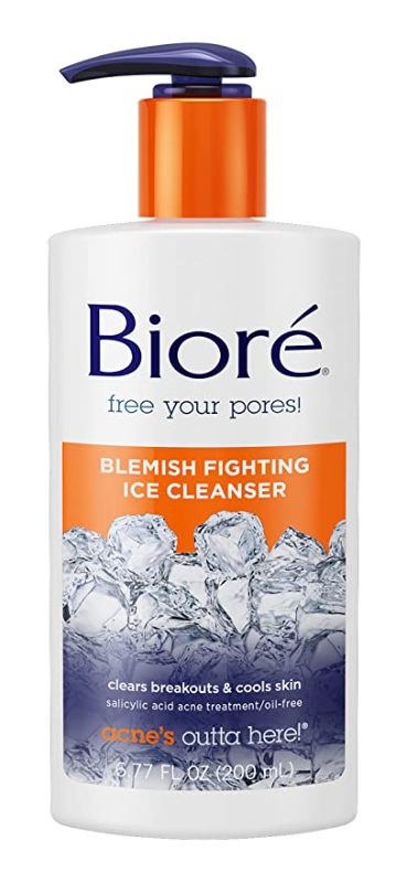 Photo 1 of 3PC LOT
Bioré Blemish Fighting Ice Cleanser, Salicylic Acid, Clears and Prevents Acne Breakouts, Cools & Refreshes Skin, Oil Free, 6.77 Ounce (HSA/FSA Approved), EXP 01/2024

Lubriderm Daily Moisture Hydrating Unscented Body Lotion with Vitamin B5 for Nor