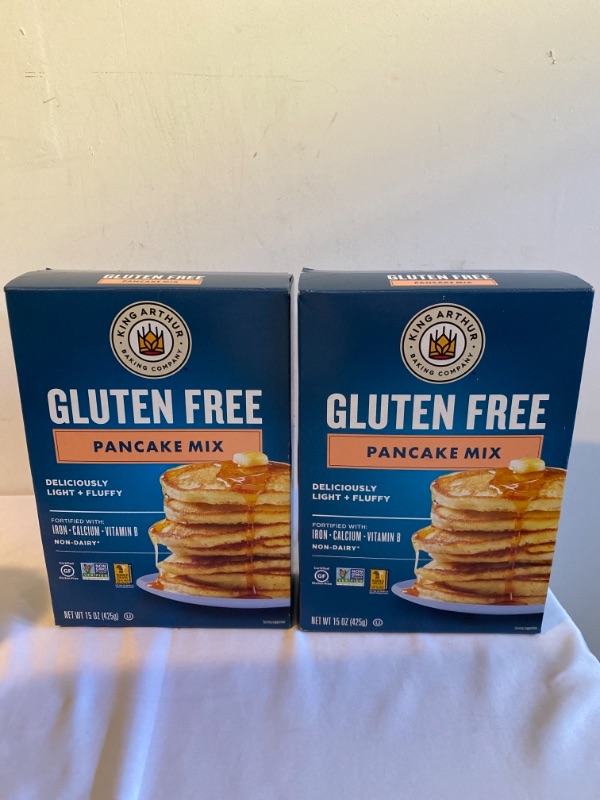 Photo 2 of 2PC LOT
Gluten Free Pancake Mix (15 oz.), EXP 12/24/2021, 2 COUNT