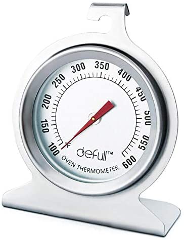 Photo 1 of 3PC LOT
Large 2.45 Inch Dial Oven Thermometer Clear Large Number Easy-to-Read Oven Thermometer with Hook and Panel Base Hang or Stand in Oven, 3 COUNT