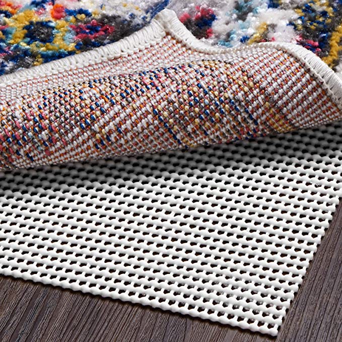 Photo 1 of 2PC LOT
Ophanie Non-Slip Rug Pad Gripper Extra-Thick Pad Gripper for Hard Surface Floors, Keep Your Rugs Safe and in Place 2x3, 2 COUNT