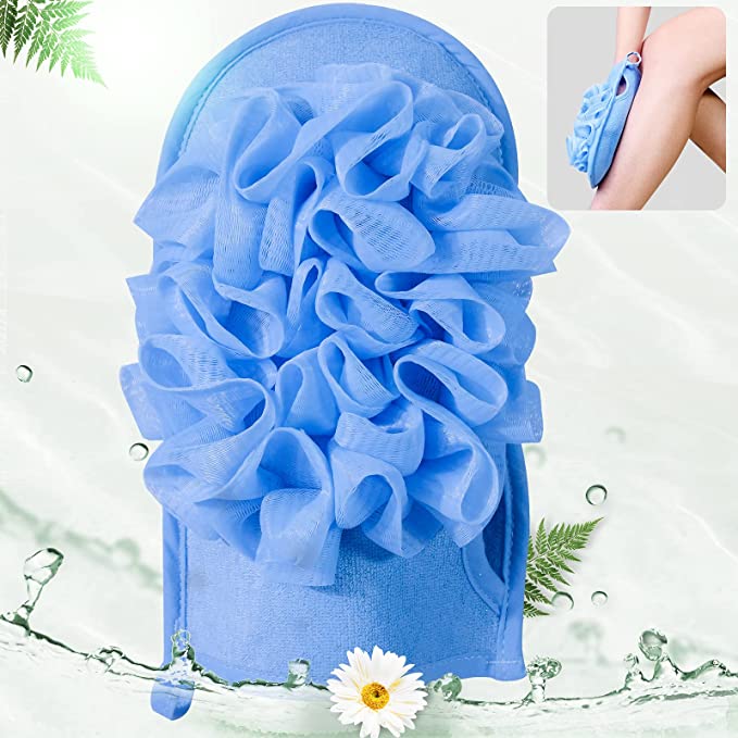 Photo 2 of 2PC LOT
Yafeco Professional barber cape,barber supplies,Haircut Apron Polyester Salon hairdresser hair cutting capes for men woman,65"x57"?Green?

WNATN Exfoliating Bath Sponge Gloves,Shower Sponge Body Scrubber,Loofah Sponge for Shower Double-Sided Dual-