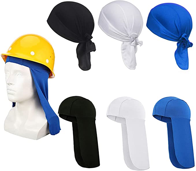 Photo 1 of 2PC LOT
6pcs Cooling Skull Cap Elastic Resistant Hard Hat Cover Neck Fishing Riding, 2 COUNT