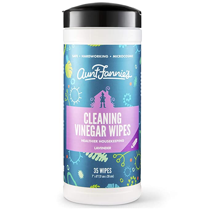 Photo 1 of 2PC LOT
Aunt Fannie's Vinegar Cleaning Wipes, 35 Count (Lavender, Single Pack), 2 COUNT