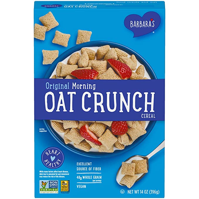 Photo 1 of 2PC LOT
Barbara's, Non-Gmo Cereal, Morning Oat Crunch, 14 Oz (Packaging May Vary), 2 COUNT, EXP 12/09/2021

