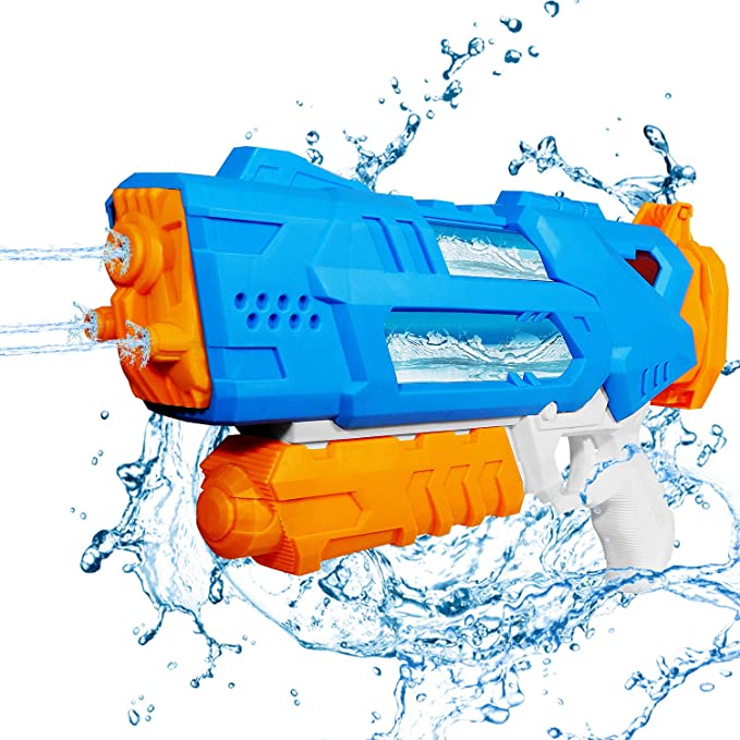 Photo 1 of 2PC LOT
Biulotter Water Gun for Kids, 3 Nozzles Transparent Squirt Guns Water Gun 1200CC Water Toys for Boys Girls Summer Swimming Pool Beach Sand Outdoor Water Fighting Play Toys, 2 COUNT