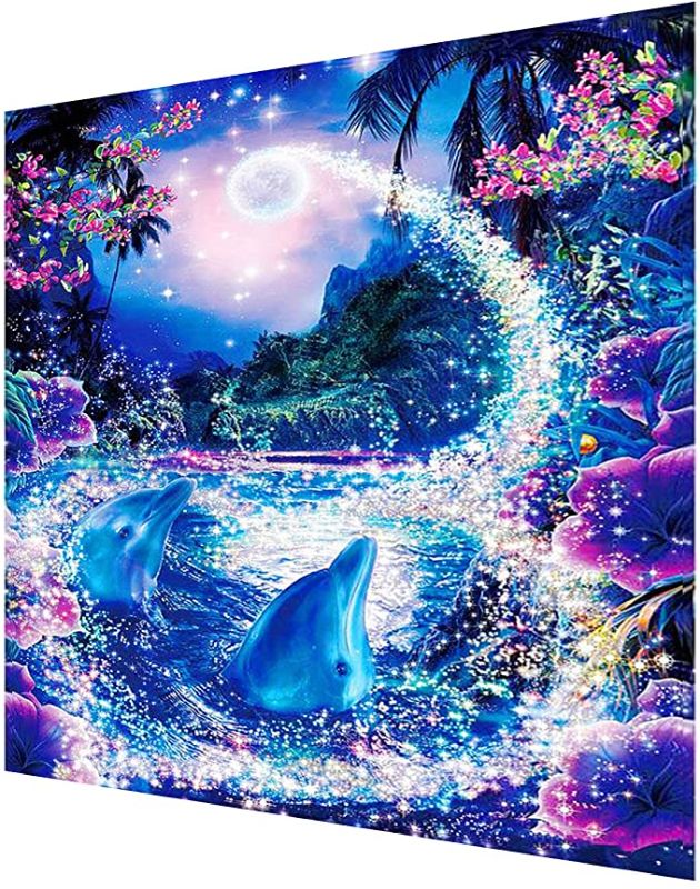 Photo 1 of 5D Diamond Painting Kits for Adults and Kids, Full Drill Painting by Numbers Kits