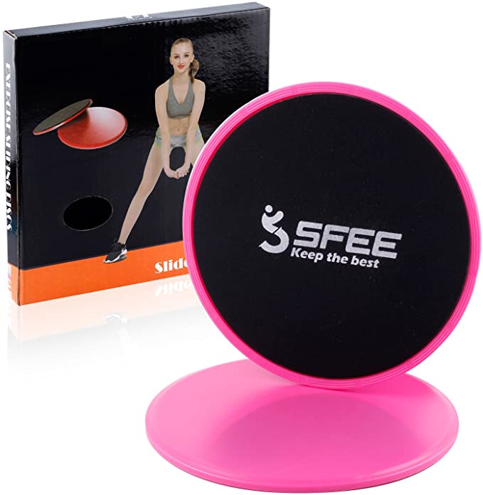 Photo 1 of 2PC LOT
ISABAKE Compatible Vivoactive 3 Band 20mm Strap Soft Silicone Vivoactive 3 Wristband Replacement Band for Venu Sq /Galaxy Active 2/Forerunner 245/645 Music/Vivomove HR Smartwatch Bands(Yellow)
Sfee Core Exercise Sliders-2xDual Sided Gliding Discs