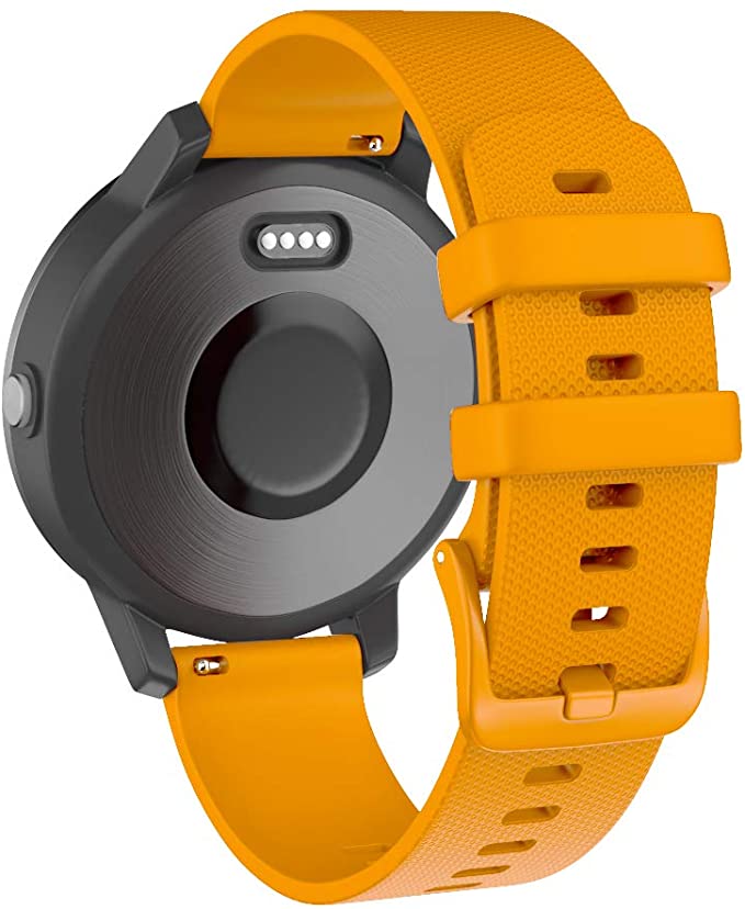 Photo 1 of 2PC LOT
ISABAKE Compatible Vivoactive 3 Band 20mm Strap Soft Silicone Vivoactive 3 Wristband Replacement Band for Venu Sq /Galaxy Active 2/Forerunner 245/645 Music/Vivomove HR Smartwatch Bands(Yellow)
Sfee Core Exercise Sliders-2xDual Sided Gliding Discs