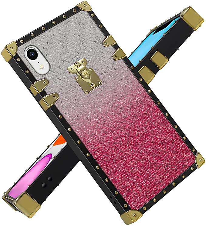 Photo 1 of iPhone XR Case Cover, Fashionable Leopard Cheetah Designs for Girls Women,iPhone XR Case with Lanyards (R15)