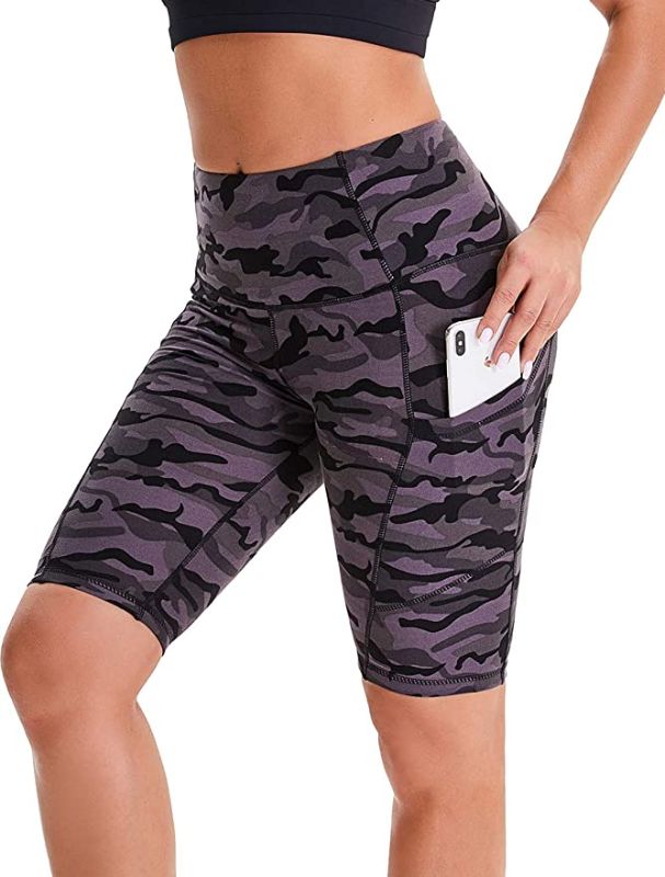 Photo 1 of CAMPSNAIL Biker Shorts with Pockets for Women - 8'' High Waisted Non See Through Stretch Soft Shorts for Yoga Running Workout
SIZE XS