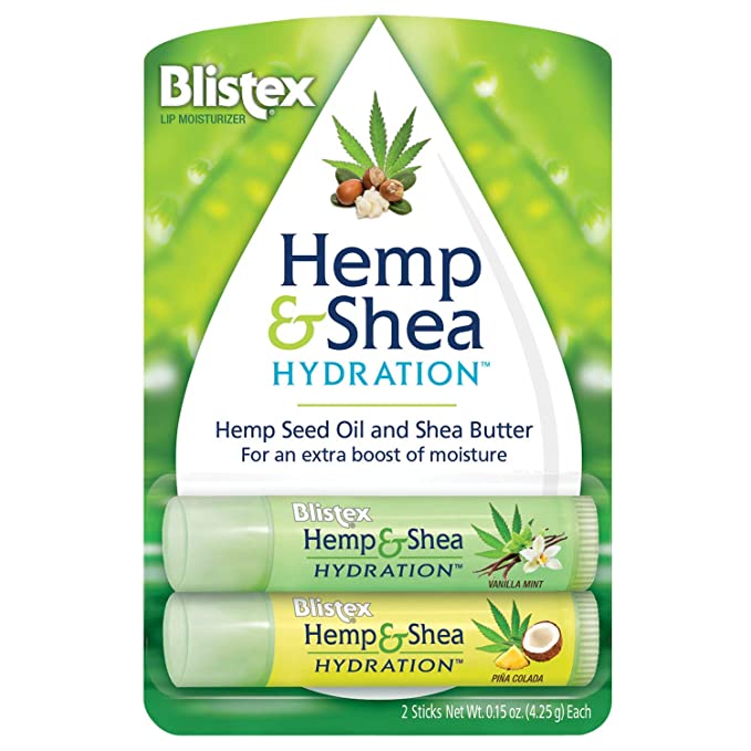 Photo 1 of 5PC LOT
Blistex Hemp & Shea Hydration, 2 count
5 COUNT,10PCS 