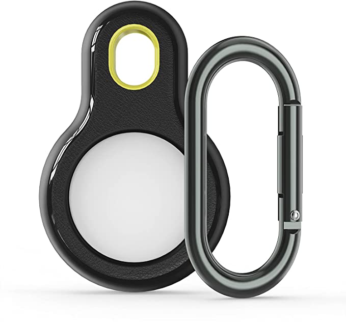 Photo 1 of 2PC LOT
Soke Protective Case for Apple Airtag Finder 2021,AirtagTracker Holder with Keychain [Easy-to-Carry, Anti-Scratch, Non-Slip],Black, 2 COUNT