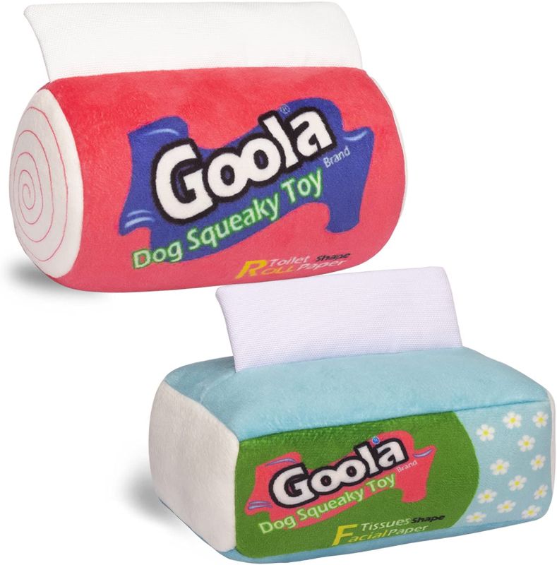 Photo 1 of GOOLA Dog Squeaky Toys 6 Pack