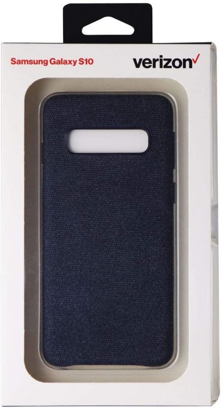 Photo 1 of 3PC LOT
Verizon Fabric Phone Case for Samsung Galaxy S10 - Blue, 3 COUNT