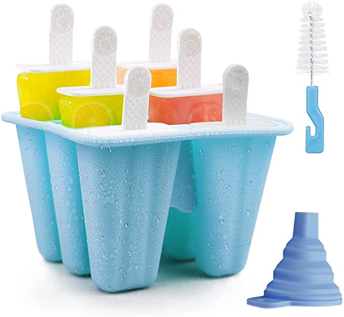 Photo 1 of 2PC LOT
Nialnant Popsicle Molds 6 Pieces Silicone Ice Pop Mold BPA Free Reusable Easy Release Ice Cream Maker for Kids, Popsicles Mould With Silicone Funnel and Cleaning Brush (Blue)

LOVKIZ Bubble Machine Doggy Bubble Maker for Toddlers 3500+ Bubbles/Min