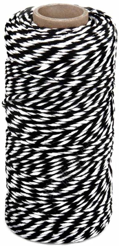 Photo 1 of 2PC LOT
328 Feet Black and White Twine, 2mm Cotton Bakers Twine Perfect for Baking, Butchers, Crafts and Christmas Gift Wrapping

Egg Slicer Cutter 2 in 1 Stainless Steel Cutting Slicer Multipurpose Stainless Steel Wire Egg Slicer