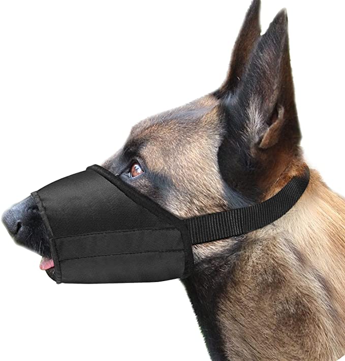 Photo 1 of 3PC LOT
FLOWRALiKI Dog Muzzle for Small Medium Large Dogs, Anti-Biting Barking Chewing with Adjustable Breathable Soft Fabric Dog Mouth Guard (Black) 1 PCS, SIZE 2

Milk-Bone Brushing Chews Daily Dental Dog Treats, Large, 8.1 Ounces, 6 Bones Per Bag, EXP 