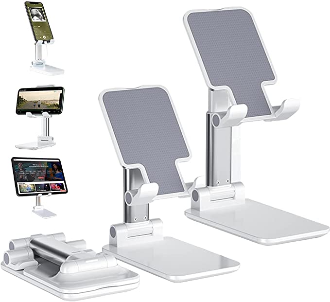 Photo 1 of 2PC LOT
Cell Phone Stand, Foldable and Adjustable Cell Phone Stand for Desk Compatible with All Mobile Phones, Tablelets. (White

2 PCS Cable Clips Cord Management Organizer Adhesive Hooks, Wire Cord Holder Power Cords Charging Accessory Cables, Mouse Cab