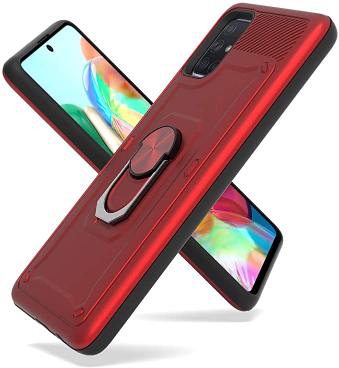 Photo 1 of 2PC LOT
Fcclss Cell Phone Case for Samsung Galaxy A71 5G (Not for UW & Not for 4G), Samsung A71 5G Case with Rotating Metal Magnetic Ring Kickstand, Heavy Duty Shockproof Protective Case, Red

LIL PEEP CRY BABY IPOD CASE