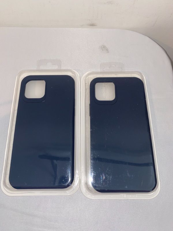 Photo 2 of 2PC LOT
Hymat iPhone 12 Case and 12 Pro Case Silicone Gel Rubber Liquid Silicone Cover Bumper Covers with Soft Microfiber Lining for Apple iPhone 2020 Full Body-Protective (Navy Blue) (Navy Blue), 2 COUNT
FACTORY SEALED 