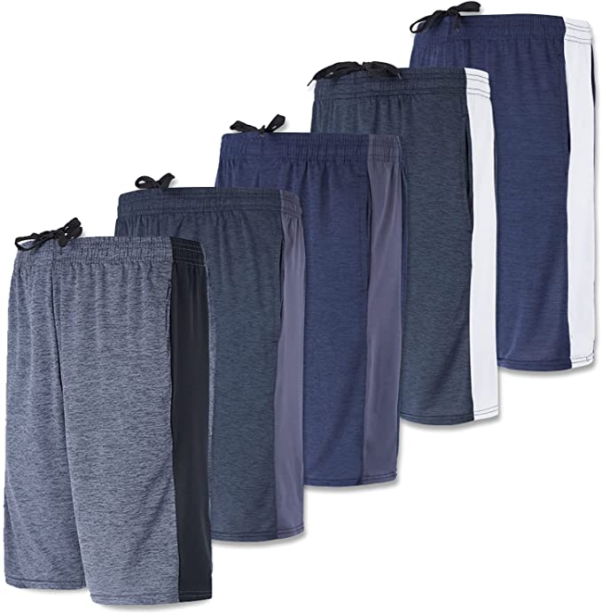 Photo 1 of 5 Pack:Men's Dry-Fit Sweat Resistant Active Athletic Performance Shorts
SIZE M
FACTORY PACKAGED/ SEALED