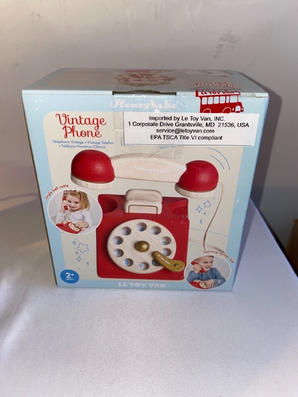 Photo 2 of Le Toy Van Honeybake Play Vintage Phone
FACTORY SEALED 