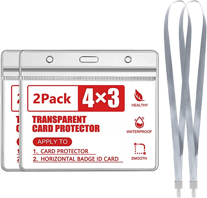 Photo 1 of 2PC LOT
2-Pack Card Protector 4 X 3 Inches with Lanyard, sumbulare ID Badge Holders Clear Plastic Sleeve Badge Card Holder with Waterproof Type Resealable Zip

Little Remedies Sore Throat Pops, Made With Real Honey, 10 Count, EXP 03/2024