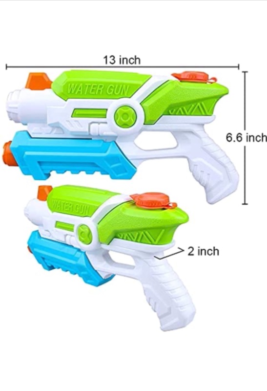 Photo 2 of Aottom Water Guns for Kids - 3 Pack Super Squirt Guns Water Blaster Soaker Gun - 740CC High Capacity Summer Swimming Pool Beach Sand Outdoor Water Fighting Play Toys Gifts for Boys Girls