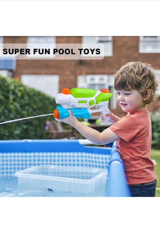 Photo 3 of Aottom Water Guns for Kids - 3 Pack Super Squirt Guns Water Blaster Soaker Gun - 740CC High Capacity Summer Swimming Pool Beach Sand Outdoor Water Fighting Play Toys Gifts for Boys Girls